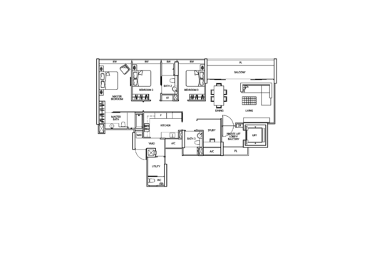 Martin Place Residences - Floor Plan