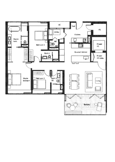 8 Napier - Floor Plan