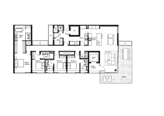 8 Napier - Floor Plan