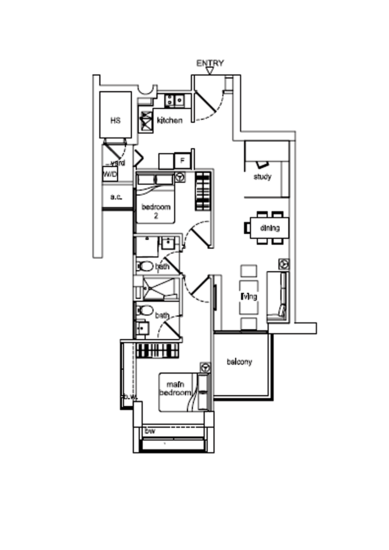 Beacon Heights - Floor Plan