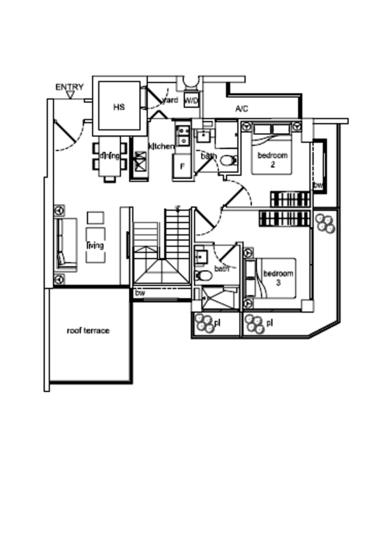 Beacon Heights - Floor Plan