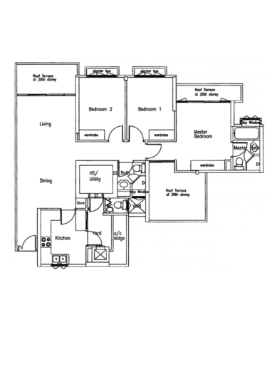 Bishan Loft - Floor Plan