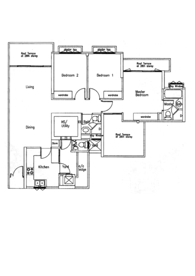 Bishan Loft - Floor Plan