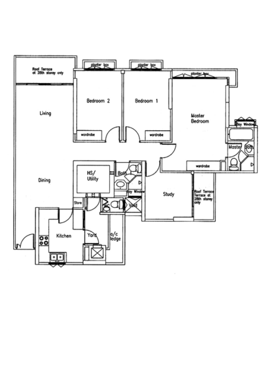 Bishan Loft - Floor Plan