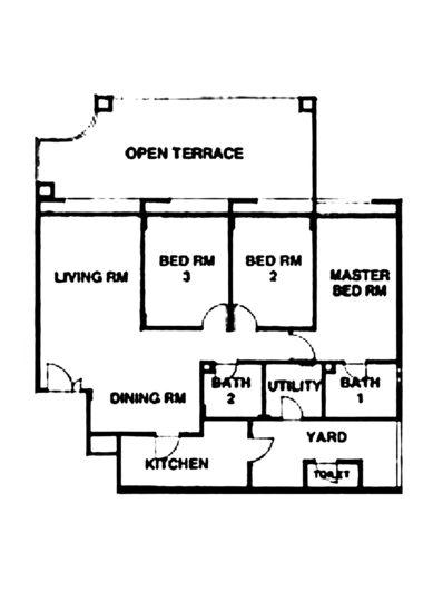 Banyan Condo - Floor Plan