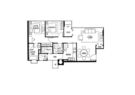 The Montana - Floor Plan
