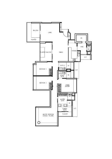 The Trizon - Floor Plan