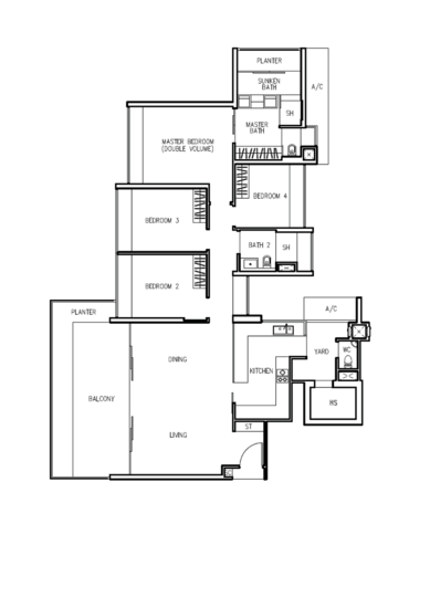 The Trizon - Floor Plan