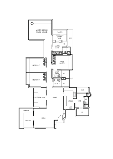 The Trizon - Floor Plan