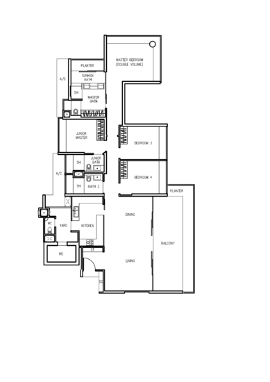 The Trizon - Floor Plan