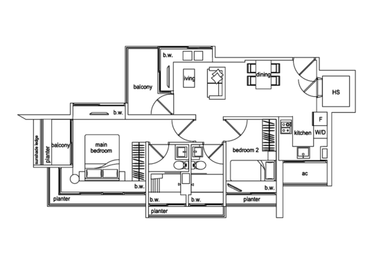 Newton Edge - Floor Plan