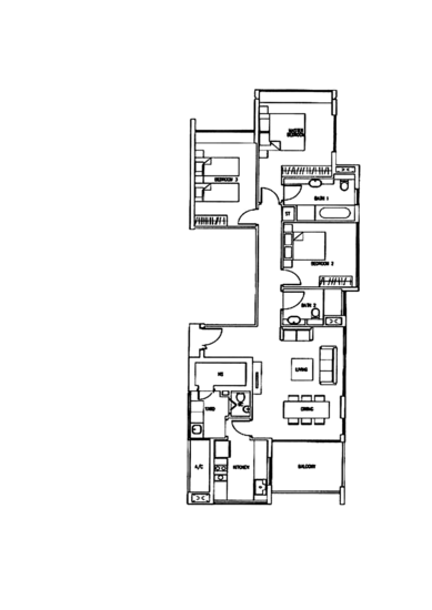 The Wharf Residence - Floor Plan