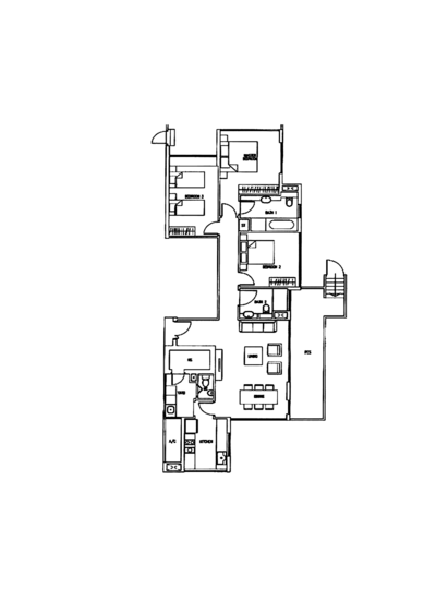 The Wharf Residence - Floor Plan