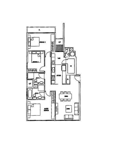 The Wharf Residence - Floor Plan