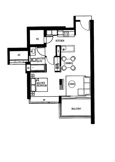 Concourse Skyline - Floor Plan