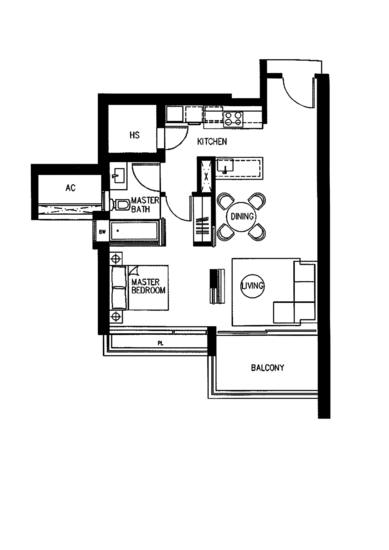 Concourse Skyline - Floor Plan