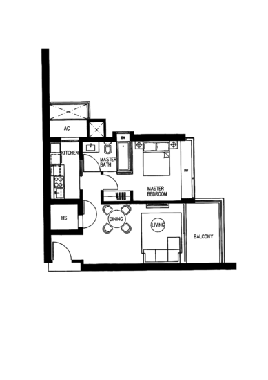 Concourse Skyline - Floor Plan