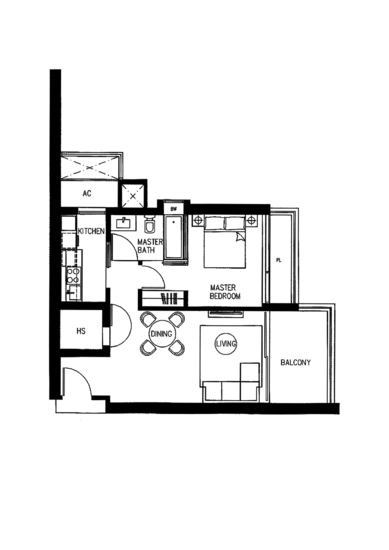 Concourse Skyline - Floor Plan