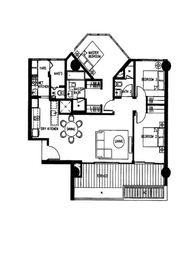 Concourse Skyline - Floor Plan