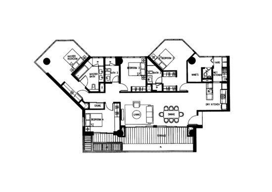 Concourse Skyline - Floor Plan