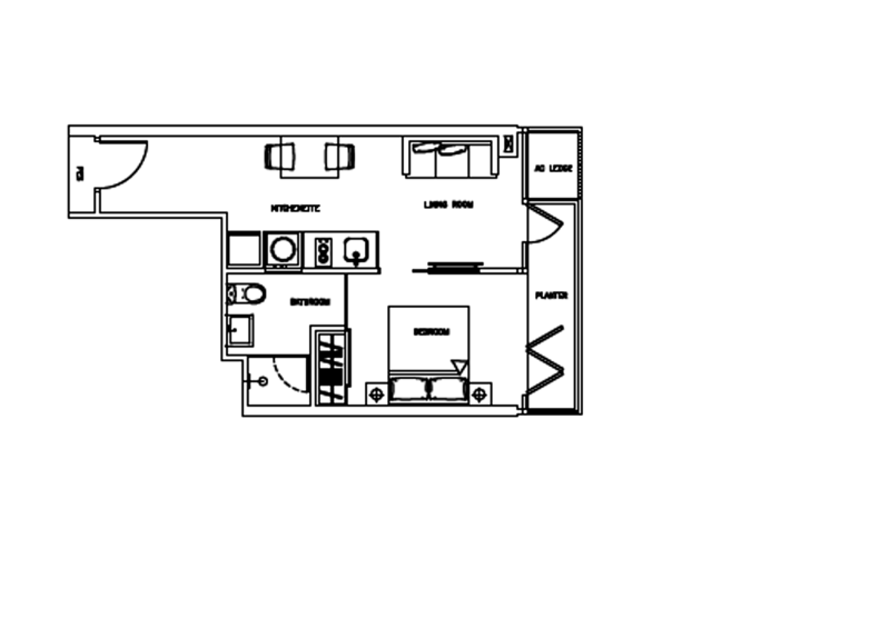 Vivace, 19 Tong Watt Road, 1 Bedroom, 452 sqft, Apartment For Rent, by Julia Bensily, 500138166 - PropertyGuru.com.sg