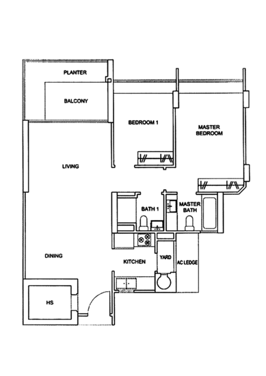 Rochelle At Newton - Floor Plan