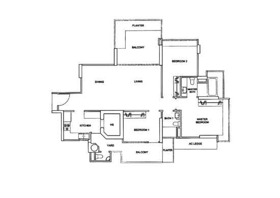 Rochelle At Newton - Floor Plan