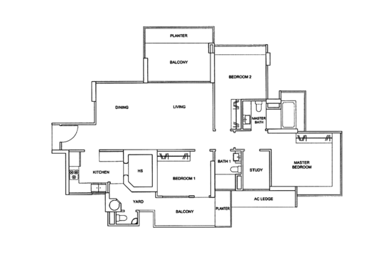 Rochelle At Newton - Floor Plan