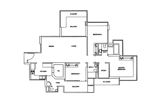 Rochelle At Newton - Floor Plan