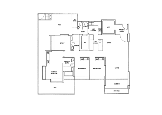Rochelle At Newton - Floor Plan