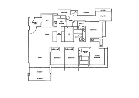 Rochelle At Newton - Floor Plan