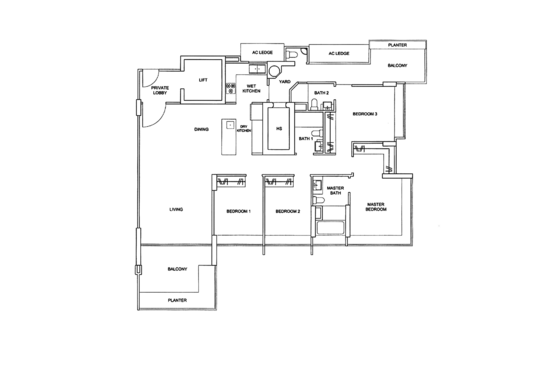 Rochelle At Newton - Floor Plan
