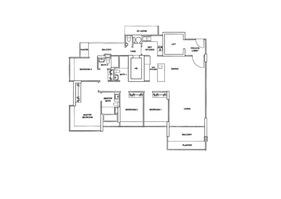 Rochelle At Newton - Floor Plan