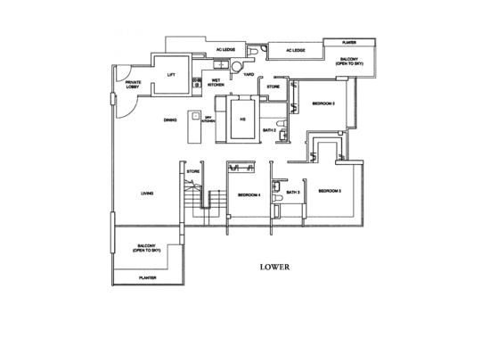 Rochelle At Newton - Floor Plan