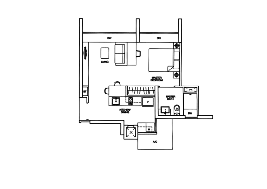 Caspian - Floor Plan