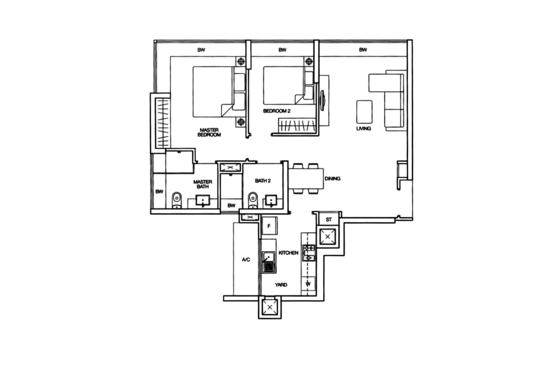 Caspian - Floor Plan