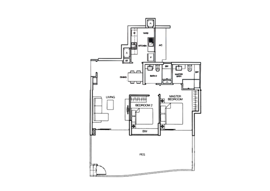 Caspian - Floor Plan