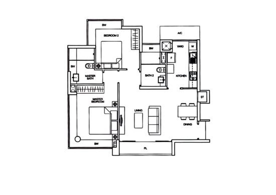 Caspian - Floor Plan