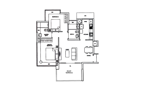Caspian - Floor Plan