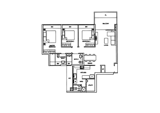 Caspian - Floor Plan