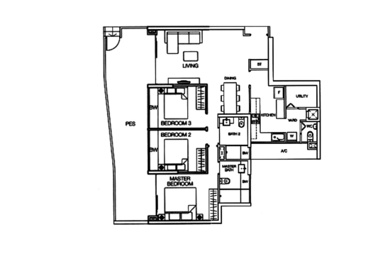Caspian - Floor Plan