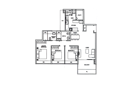 Caspian - Floor Plan