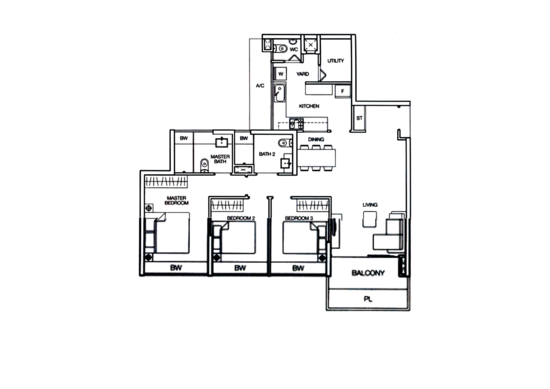 Caspian - Floor Plan
