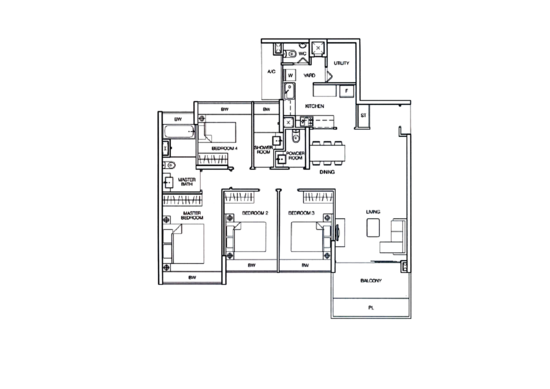 Caspian - Floor Plan
