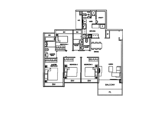 Caspian - Floor Plan
