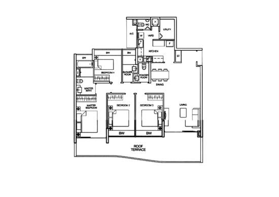 Caspian - Floor Plan