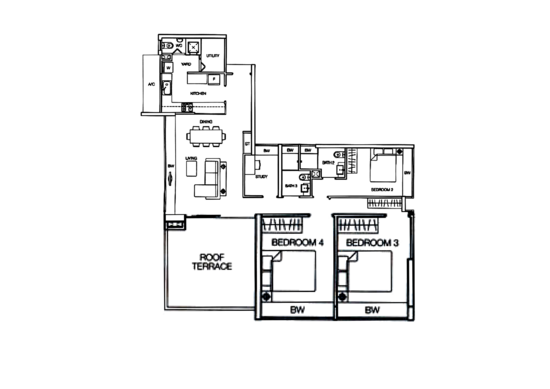 Caspian - Floor Plan