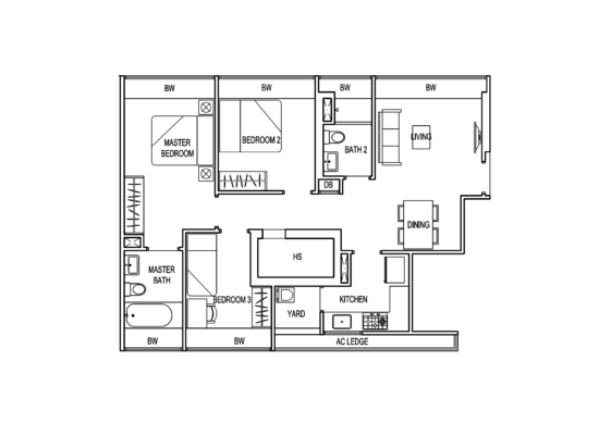 Nova 48 - Floor Plan