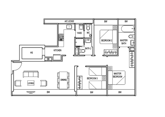 Nova 48 - Floor Plan