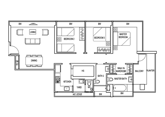 Nova 48 - Floor Plan